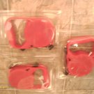 (12) pcs RED Retractable DOG LEASH 10' LONG up to 20 LB DOG
