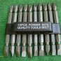 10 pieces DOUBLE END POWER BIT w/PLASTIC HOLDER 3 1/2 inch LONG #2ph X 1/4" NEW
