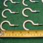 36 PIECES WHITE PVC CUP HOOKS PLANT HANGERS 12 pcs each 1 1/4" 1 1/2" & 2" NEW