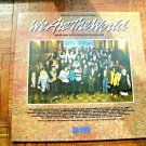 12" Vinyl Gatefold Cover We Are the World USA For AFRICA THE ALBUM Kenny Rogers