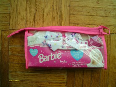 1997 Barbie KIDS CHILDREN Gift Pack ZIPPER BAG-LIKE PURSE New OLD STOCK