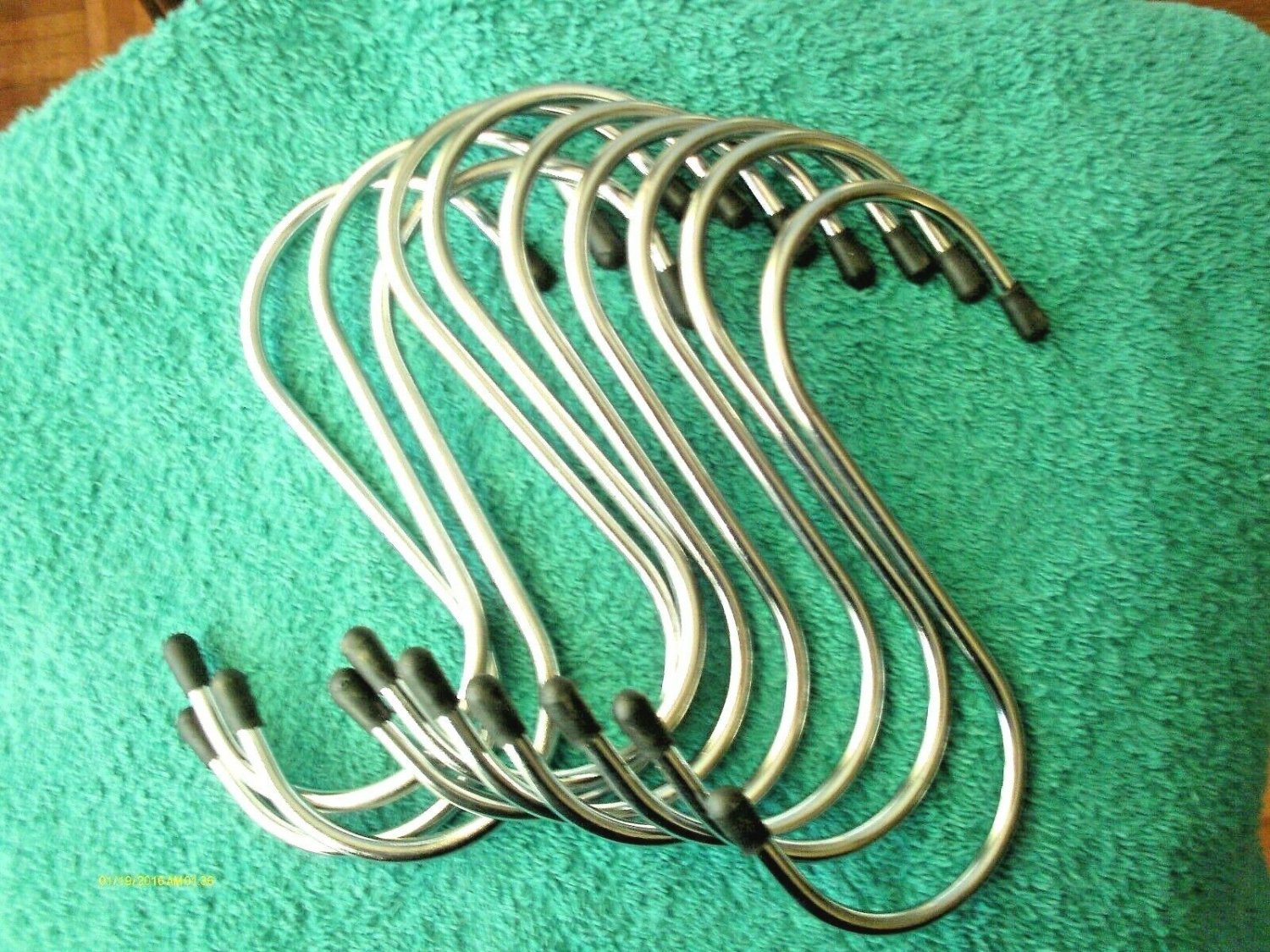 10pc 5" Deep Chrome Plated SHooks Display Plant Hanging Home Shop