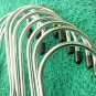 10pc 5" Deep Chrome Plated S-Hooks Display Plant Hanging Home Shop Garage Garden