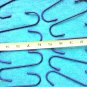 10 Pcs 5 inch S-Hooks Black w/PVC Display Plant Hanging Home Shop Garage Garden