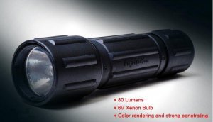 Wholesale Free shipping Nextorch flashlight GT6A S aluminum 80 lumens Xenon flashlight