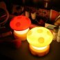 200pcs/lot Fashionable small mushroom light/night light clap lamp Free shipping