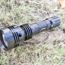 Wholesale Taclights Rechargeable CREE Q5 LED Far Focusing Tactical Flashlight