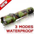 New Arrival Camouflage type! Super bright Torch Handy 3 mode light LED Flashlight Waterproof outdoor