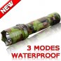New Arrival Camouflage type! Super bright Torch Handy 3 mode light LED Flashlight Waterproof outdoor
