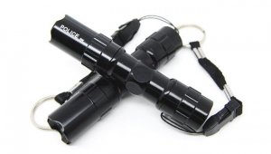 Wholesale Free Shipping Mini 3W brightness Waterproof LED Torch, LED Flashlight,20pcs/lot