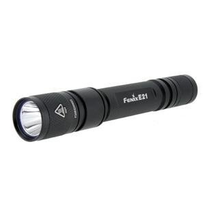 FENIX E21 Cree XP E 4 Mode White Light LED Flashlight Torch (Black)