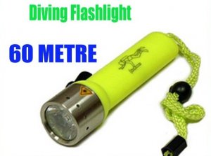 Wholesale 25pcs/lot Diving CREE LED Flashlight Torch,diving flashlight
