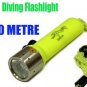 Wholesale 25pcs/lot Diving CREE LED Flashlight Torch,diving flashlight
