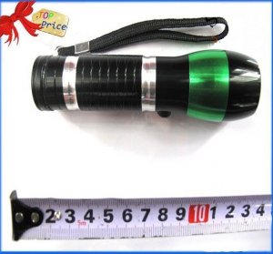 Wholesale 50pcs/lot free shipping LED Flashlight Torch, led light flashlight