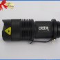 Wholesale 50pcs/lot free shipping Mini CREE LED Flashlight Torch, mini light flashlight