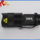 Wholesale 50pcs/lot free shipping Mini CREE LED Flashlight Torch, mini light flashlight