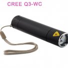 Wholesale SIPIK SK78 CREE Q3 WC 240 Lumen Convex Lens Led Flashlight Totch