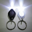 led gift light 1 led mini keychain light PK LED flashlight +free shippping