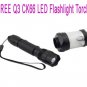 Wholesale CREE Q3 3M 175lumen LED Flashlight Torch CK66 w/Diffuse