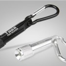 Waterproof Free shipping mini light flashlight battery buckled Portable and Mini Led flashlight