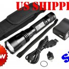 free shipping LED DIY Modes 800Lm Rechargeable Flashlight USB CABLE USA Shipping