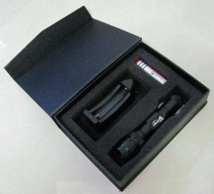 High Power Flashlight Gift, UltraFire WF 502B CREE XML T6 LED 5 mode Flashlight With Charger