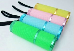 9 LED Small flashlight/ nice color led flashlight Pocket led light led torch +free shipping