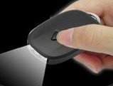 Free Shipping Mini Key Chain Solar Powered LED Flashlight Torch Lamp 3 LEDs 40mAh Battery 10PCS/Lot