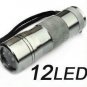 Wholesale Blacklight Ultra Violet UV 12 LED Flashlight Torch Camping purple