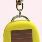 Free Shipping Key Chain Solar Powered LED Flashlight Torch Lamp with 3 LEDs 40mAh Battery 10PCS/Lot