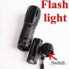 Wholesale V683(20) 20pcs/lot free shipping  3W LED Torch Lamp Flashlight Camping Hiking Flash