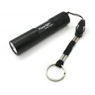 Wholesale New 1W Mini Keychain Flashlight Torch (Black)