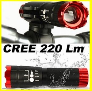 Hot sale+New Arrival LED bicycle light FOCUS Zoomable CREE Q3 FLASHLIGHT TORCH LIGHT LAMP