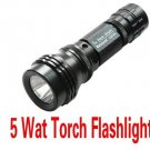 Wholesale 5 Watt 5W Waterproof LED Light Torch Flashlight