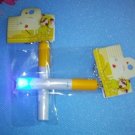 Wholesale 300 pcs/lot Novelty Mini LED Torch Light Money Detector Cigarette Key R86