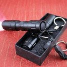 Wholesale Free Shipping Waterproof LED Flashlight, 3W Mini Flashlight Light Black 10pcs/lot