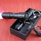 Wholesale Led spotlight flashlight Torch keychain keyring waterproof 20pieces/lot
