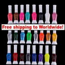 24 Colors 2 Way Nail Polish Pen set + Free shipping!