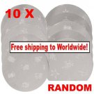 10 Pcs Nail Art Stamping Template Plate + Free shipping!
