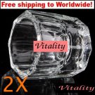 2 X Glass Crystal Cup + Free shipping!