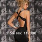 Black Deep V Outfit Stunning Halter Fashion Mini Dress + Free shipping to worldwide!