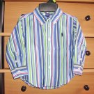 CW28: 12mos Ralph Lauren Collared Long Sleeve Top