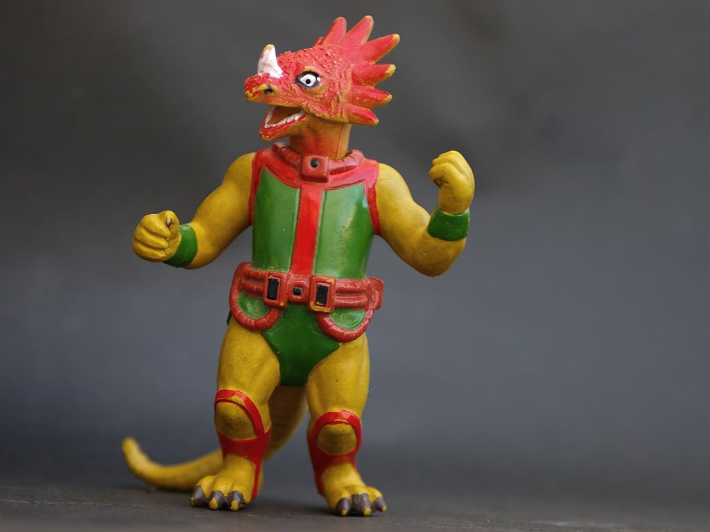 Dinosaucers dinosaur toy figure 80's