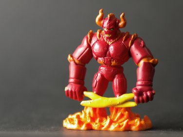 Haka mini figure from New Actimel Team (Danone & Panini)