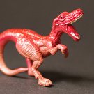Herrerasaurus dinosaur mini figure Predators Volcano Battle (Red)