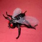 Fly Vintage 80's soft rubber insect bug NEW old stock