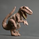 Velociraptor dinosaur mini figure Predators Volcano Battle