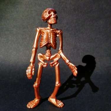 The Living Skeleton Super Monstruos Spanish PVC figure 1992 Monochrome