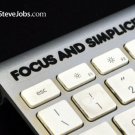 Steve Jobs stickers set 3x INTUITION BLACK (iphone, ipad, macbook)