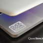 Steve Jobs stickers set 3x FOOLISH WHITE (iphone, ipad, macbook)